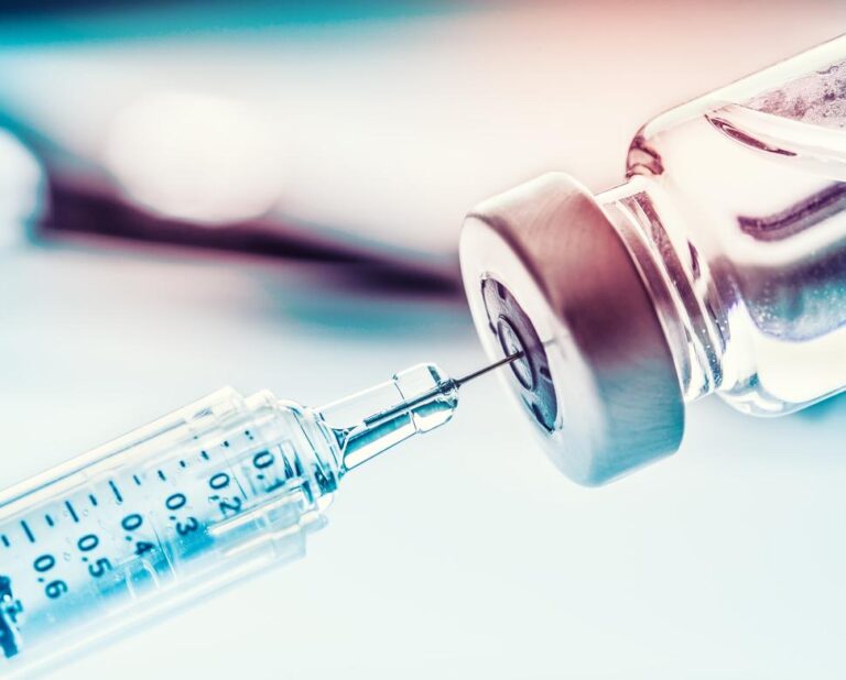 needle and vial