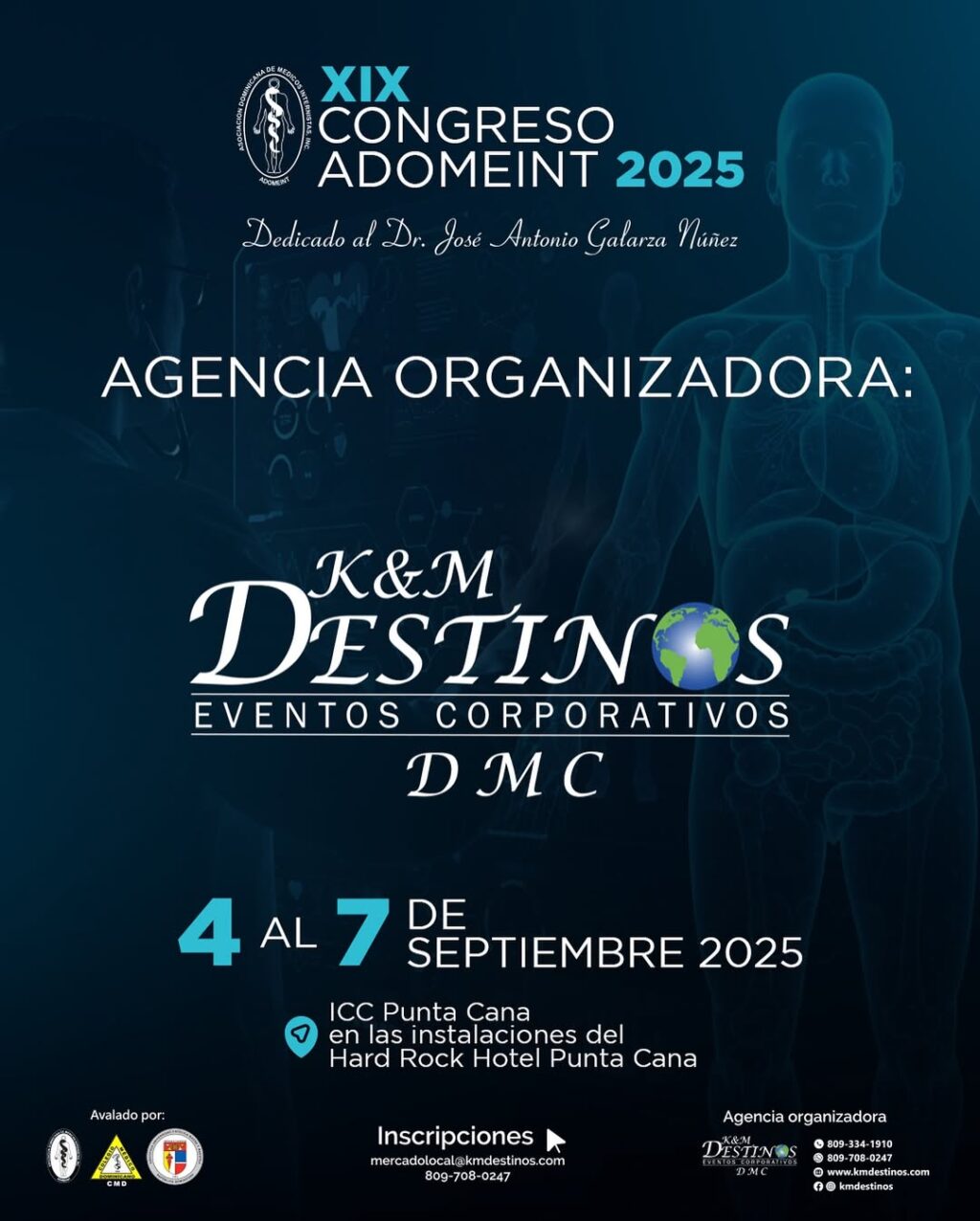 Médicos internistas se preparan para el "XIX Congreso ADOMEINT 2025"