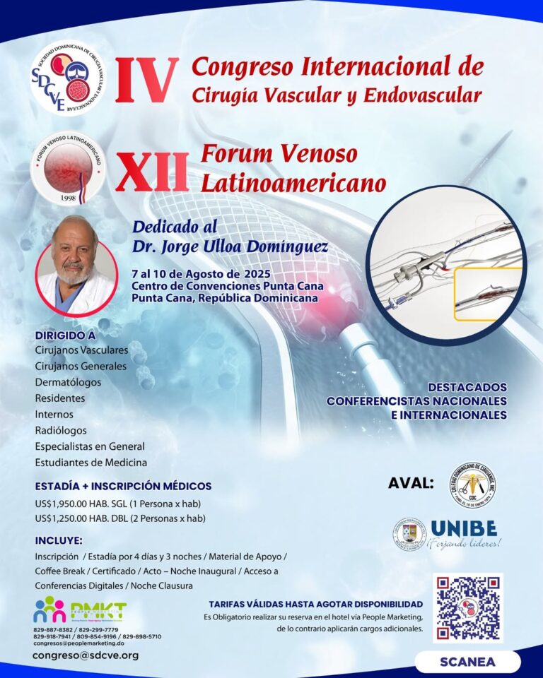 Estamos listos para el evento clave en cirugía vascular y endovascular. 📢 IV Congreso Internaci