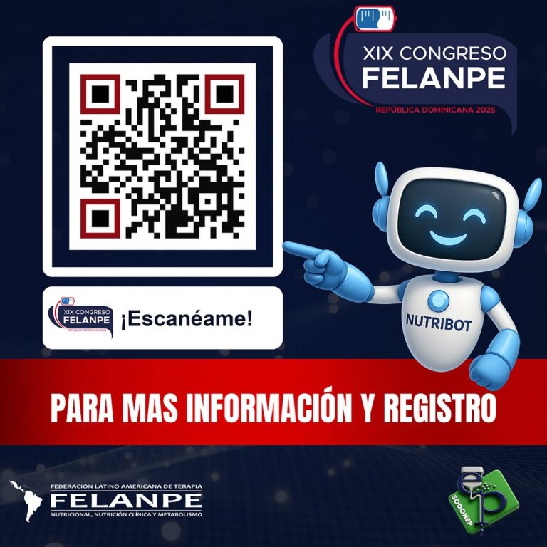 Sociedades de Nutrición invitan al "Congreso de FELANPE"