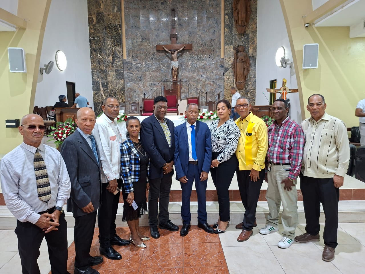 Directiva electa del SNTP-SDE realiza misa