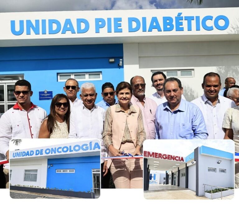 Servicio Nacional de Salud obras en hospitales de provincias Sánchez Ramírez y Duarte