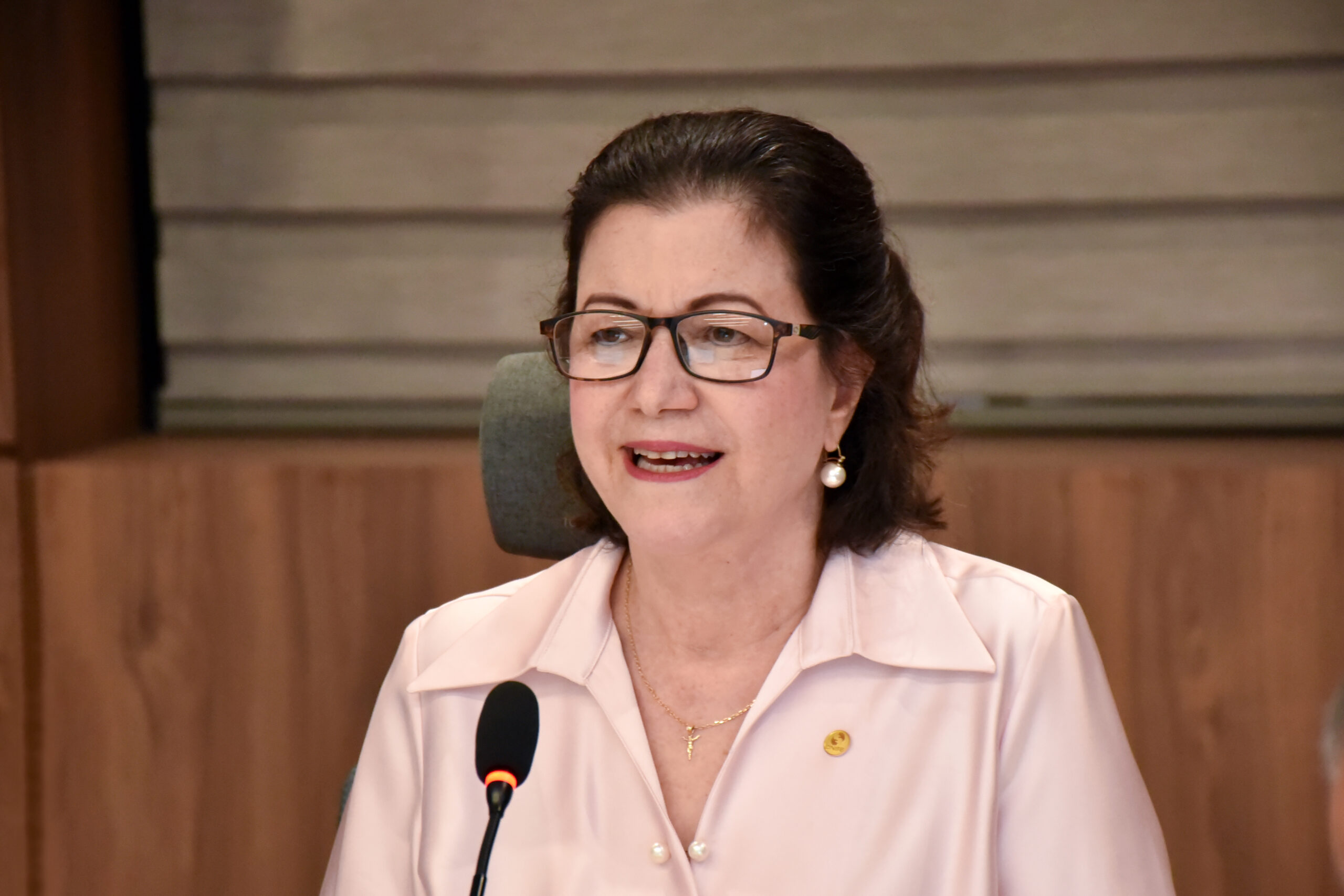 Aura Celeste Fernández Gerente General del CNSS asegura trabajará para ampliar cobertura de la Seguridad Social