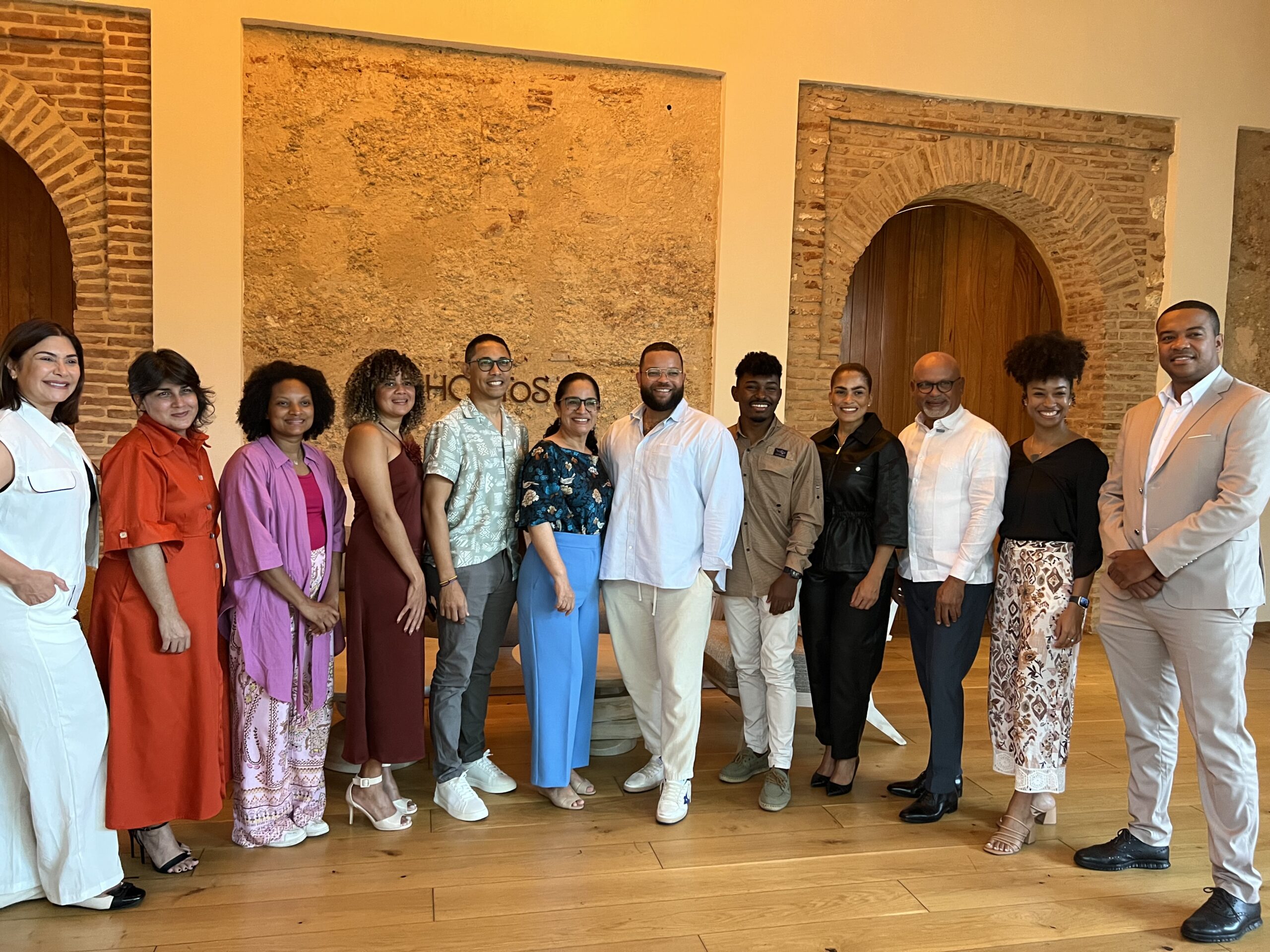 Parte de los influyentes participantes