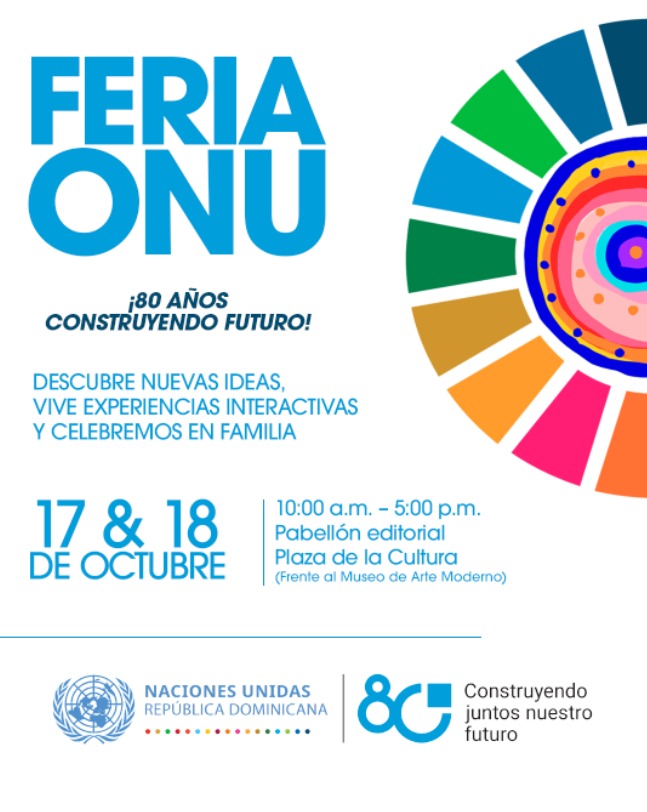 Naciones Unidas celebrará 80 años con dos días de feria interactiva