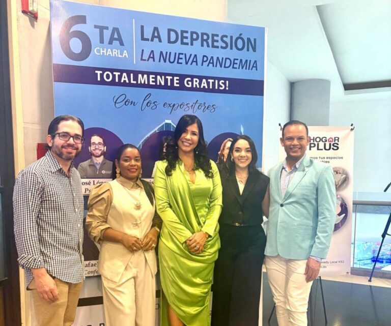 Charla “La Depresión: La Nueva Pandemia” busca crear conciencia sobre la salud mental en RD