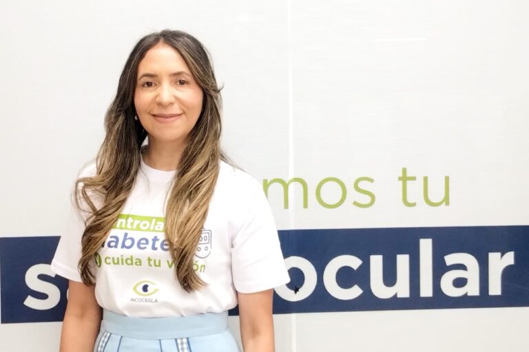 doctora Vanessa Liberato, cirujana oftalmóloga, especialista en glaucoma y cataratas del Instituto contra la Ceguera por Glaucoma (INCOCEGLA)