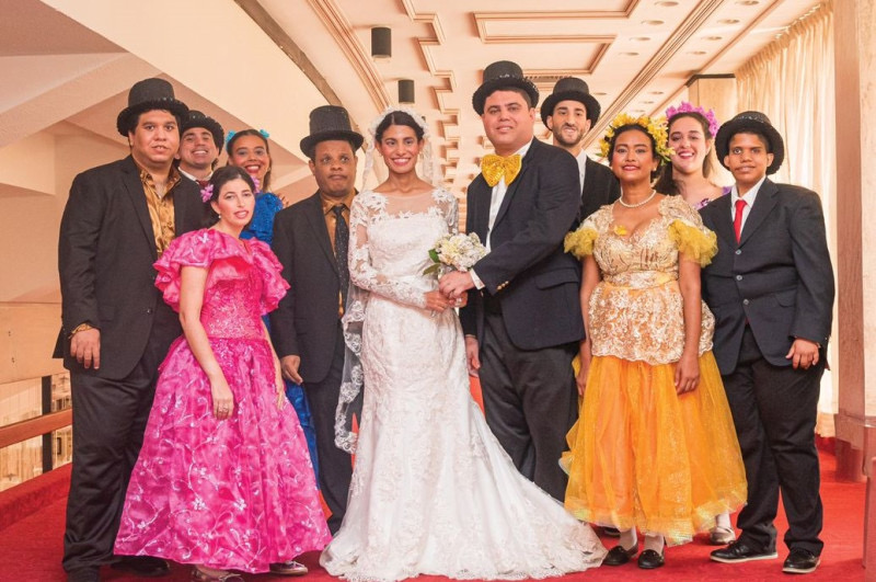 Más de 60 artistas con condiciones de discapacidad participan en el musical “La Plaza de la Felicidad”