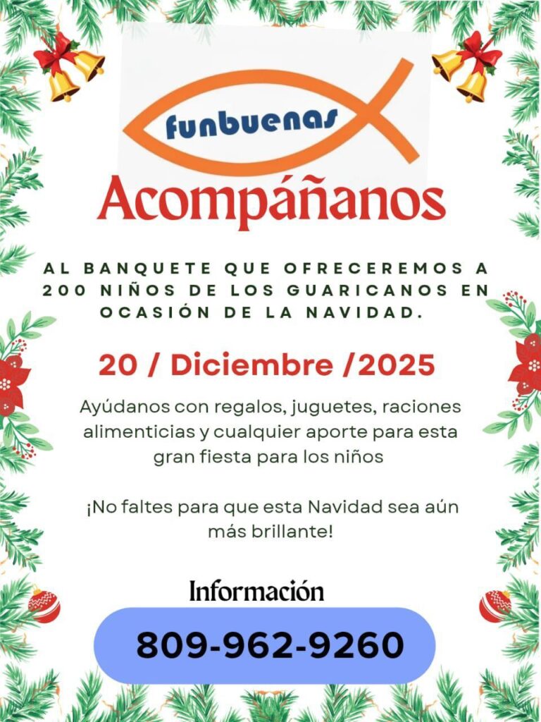 Fundación Buenas Obras anuncia donaciones para niños en situación de vulnerabilidad