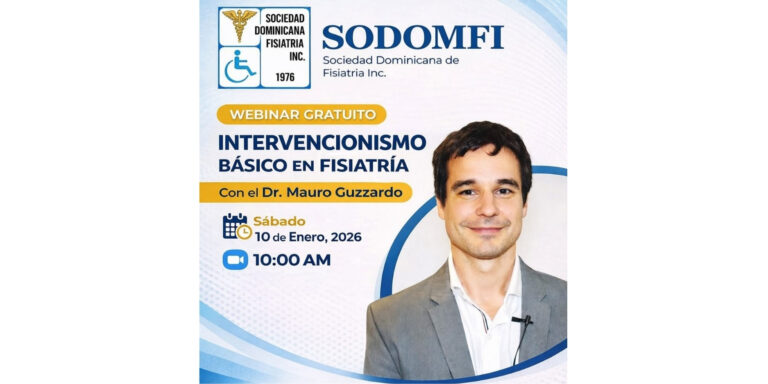 CSociedad de Fisiatría realiza webinar de actualización para sus miembros