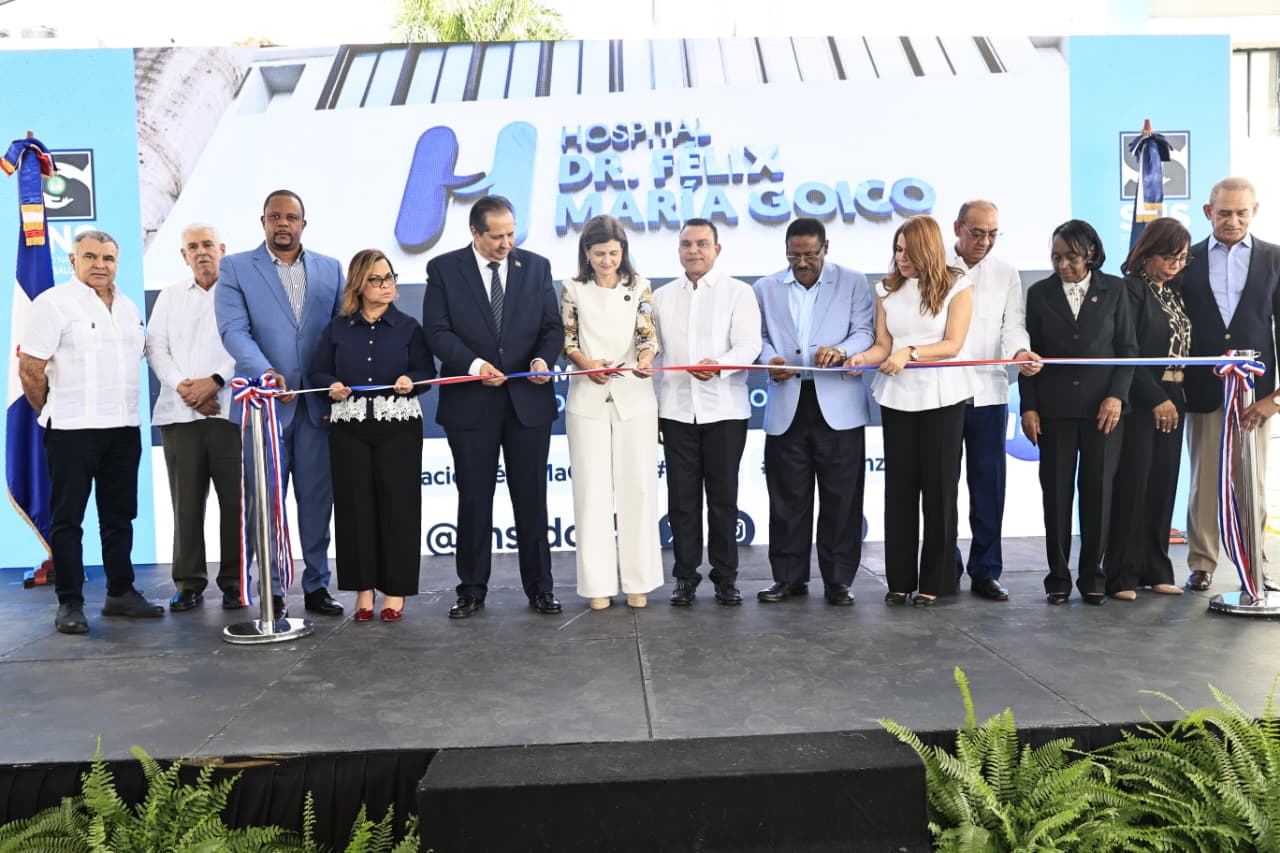 Entregan remozado Hospital Dr. Félix María Goico en el Distrito Nacional