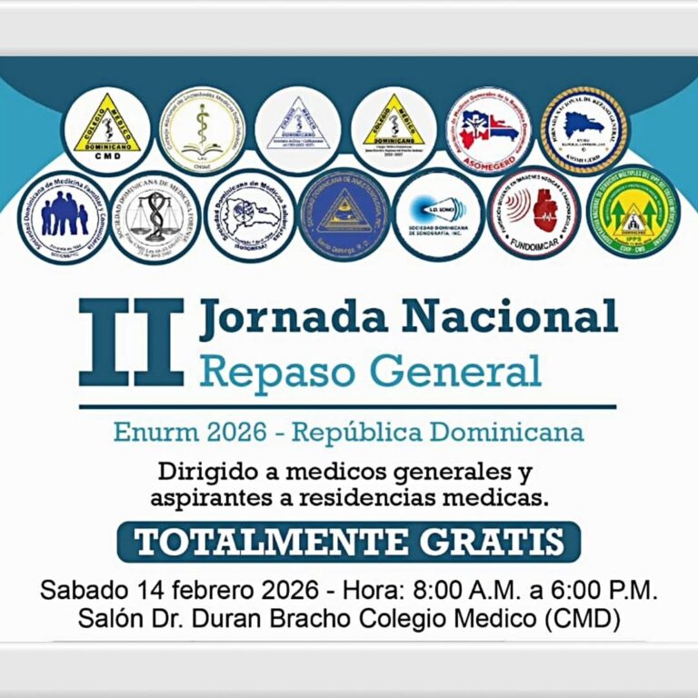 Presidente del CMD invita a la Segunda Jornada Nacional Repaso General ENURM 2026