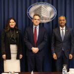 Ministro Joel Santos y subsecretario de Energía de EE. UU. abordan fortalecimiento sectores energía