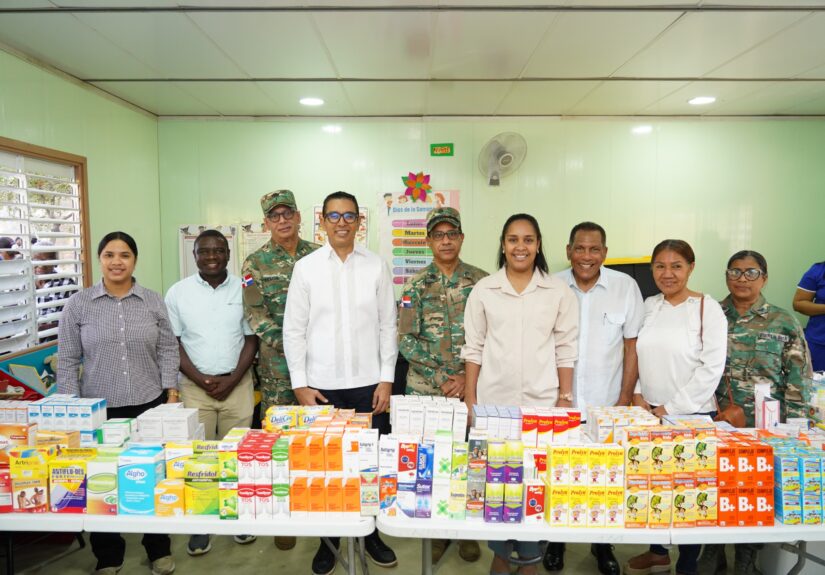 Ministerio de Defensa realiza jornada médica y ayudas sociales