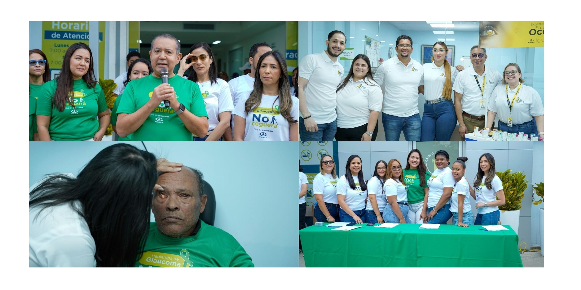 INCOCEGLA realiza operativo "Día G" para prevenir glaucoma enfermedad que padece el 3% a 4% de la población