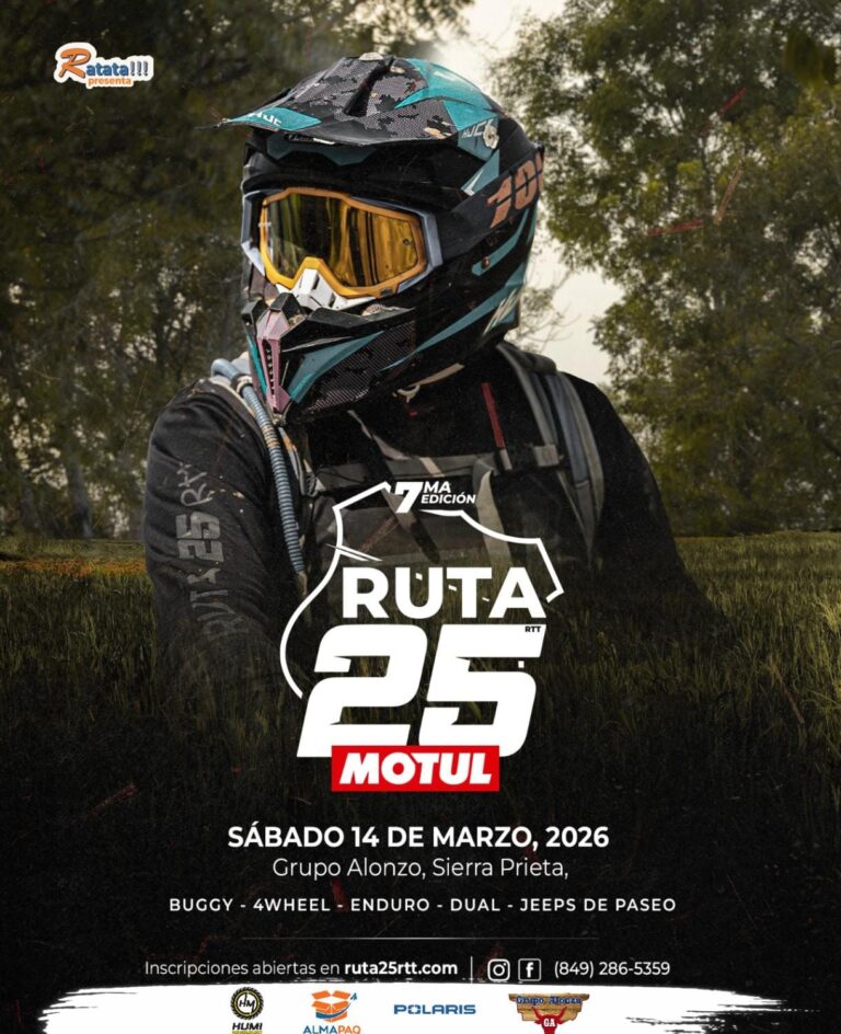 Rally Off Road Ruta25Rtt by Motul celebrará su VI edición el 14 de marzo
