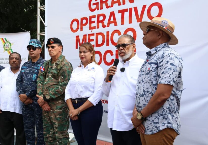 Desarrollo de la Comunidad y otras instituciones realizan jornada asistencial en La Romana; inicia acondicionamiento de casas
