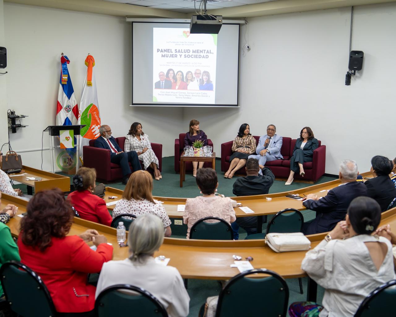 Fundación Vida Sin Violencia realizó el panel “Salud Mental, Mujer y Sociedad”