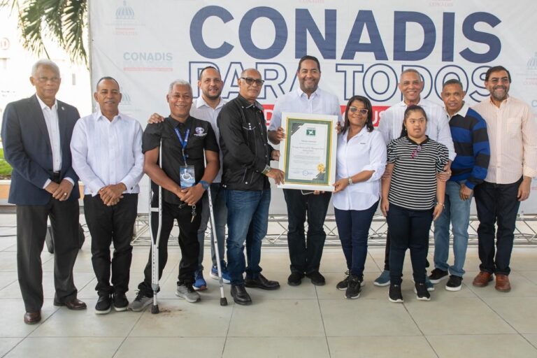 Participación Ciudadana filial San Francisco reconoce el trabajo de CONADIS