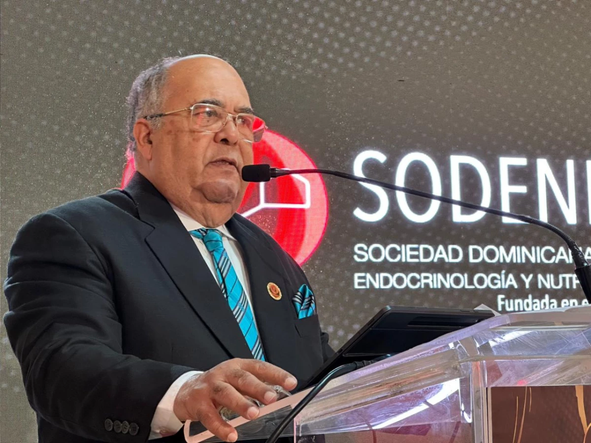 Doctor Willians De Jesús Salvador, presidente de la Sociedad Dominicana de Endocrinología y Nutrición