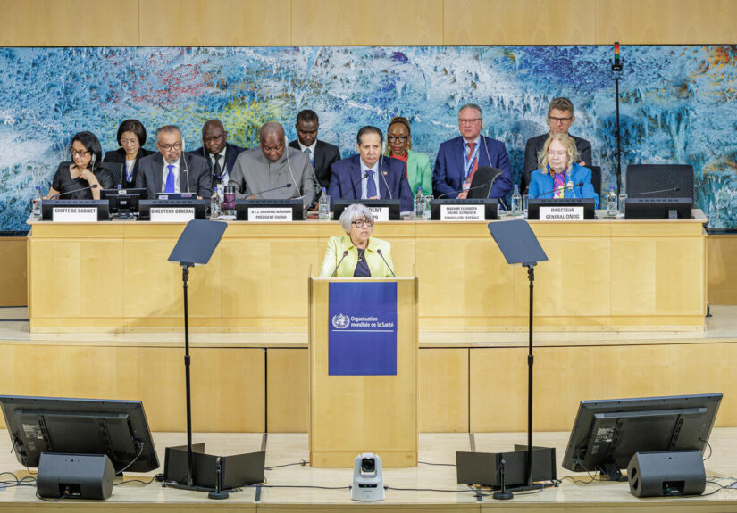 Víctor Atallah expone propuestas ante 79.ª Asamblea Mundial de la Salud