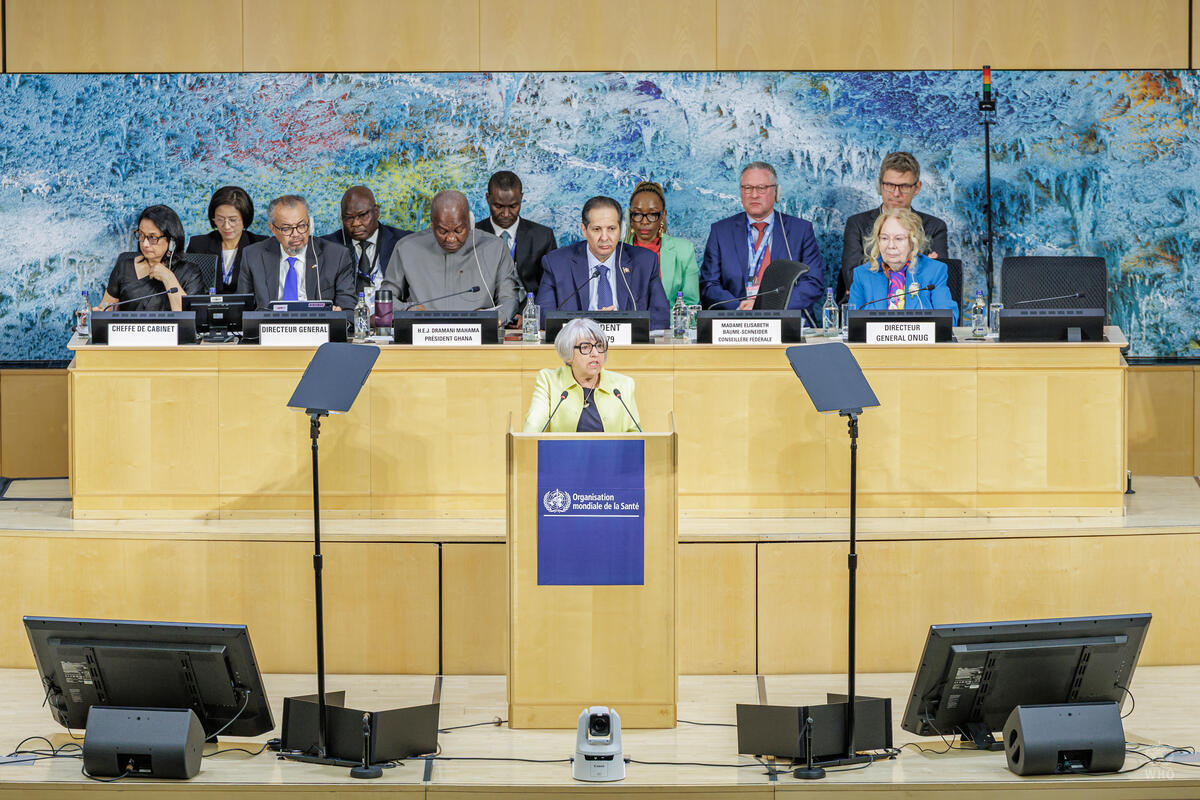 Víctor Atallah expone propuestas ante 79.ª Asamblea Mundial de la Salud