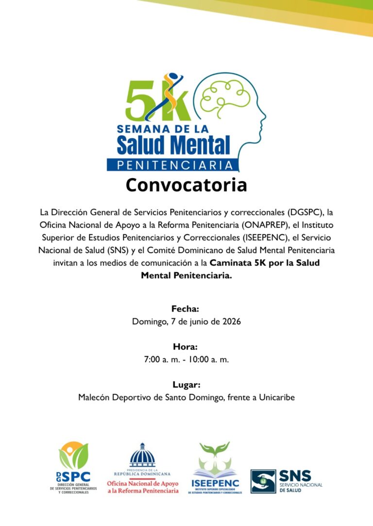 "Caminata 5K por la Salud Mental Penitenciaria"