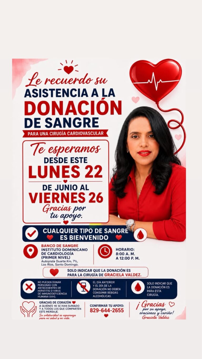 Invitan a jornada de donación de sangre