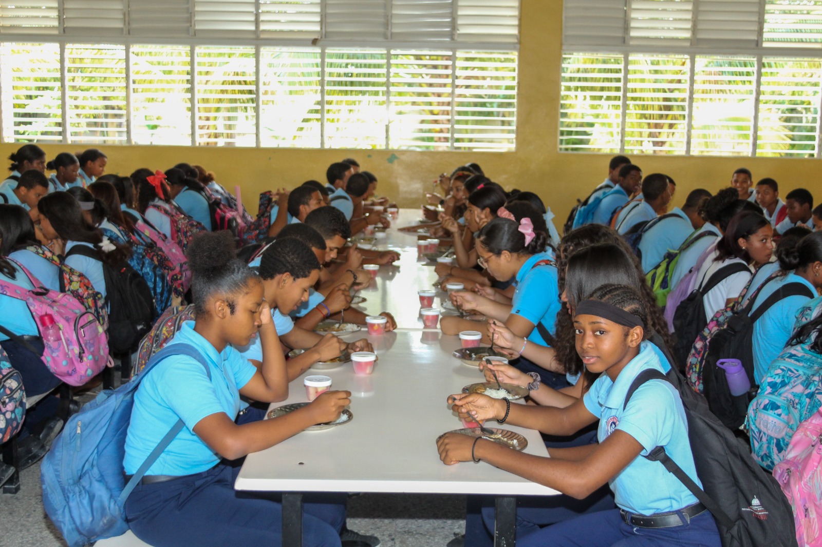 INABIE resalta aporte a nutrición de los estudiantes