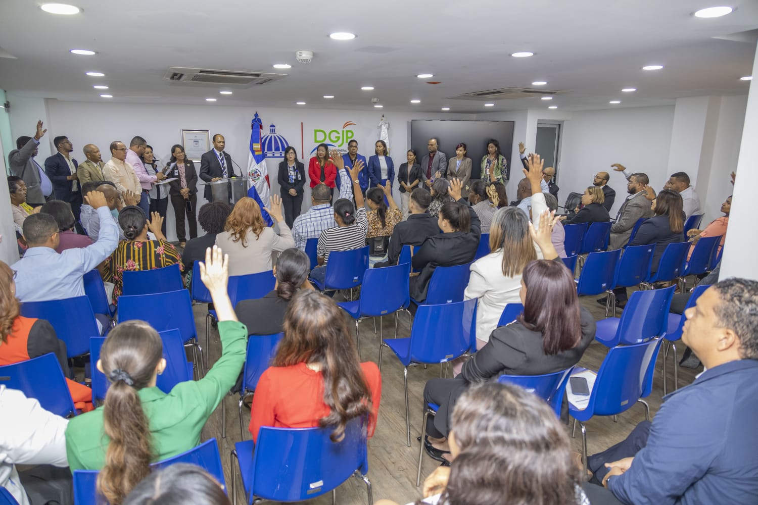 Servidores públicos de la DGJP eligen nueva directiva de la ASP