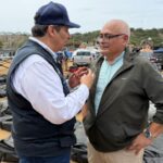Ministro Víctor Atallah verifica en Venezuela el despliegue del hospital de campaña dominicano y la ayuda humanitaria