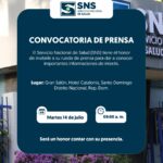 Convocatoria de prensa del SNS