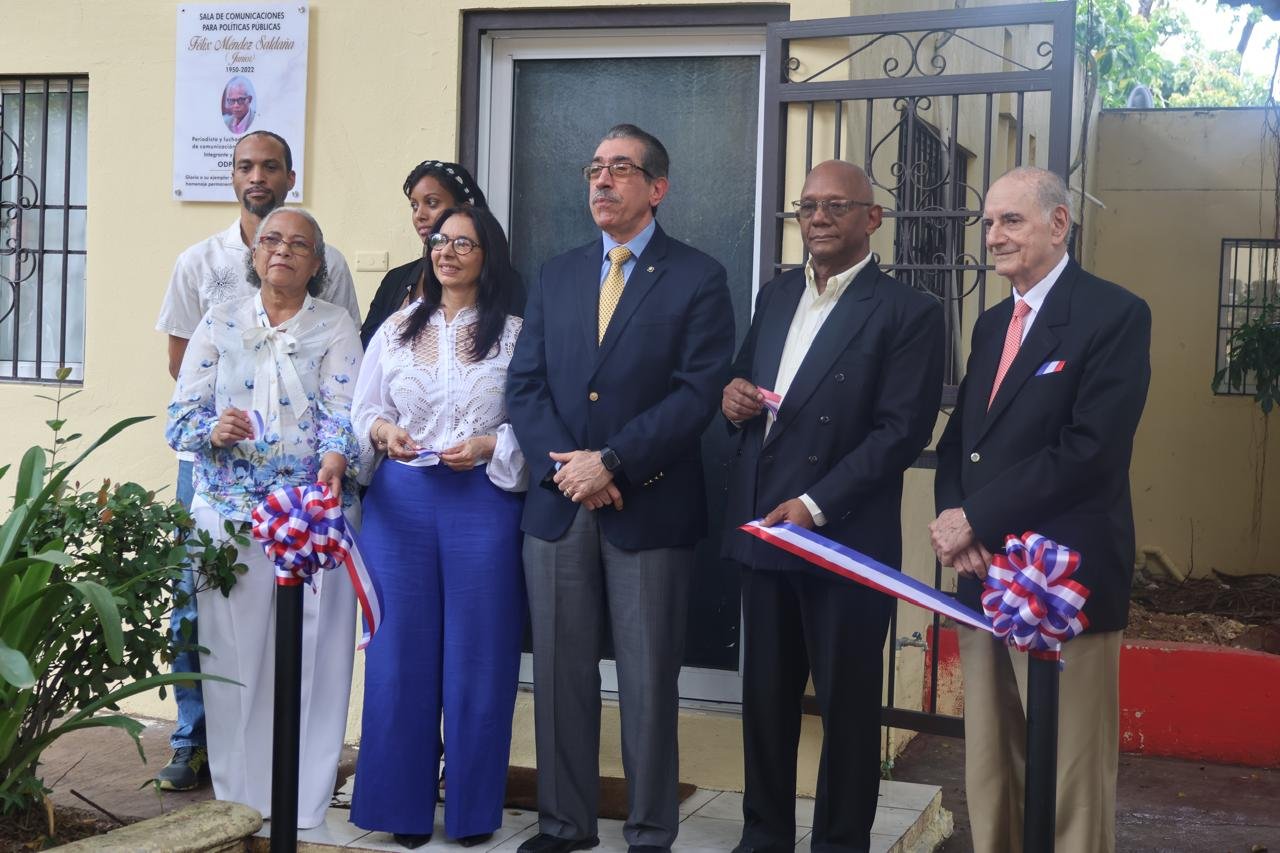 RECTOR UASD, DOCTOR JORGE ASJANA DAVID, INAUGURA SALA DE COMUNICACIÓN “FÉLIX MÉNDEZ” DEL OBSERVATORIO DOMINICANO DE POLÍTICAS PÚBLICAS