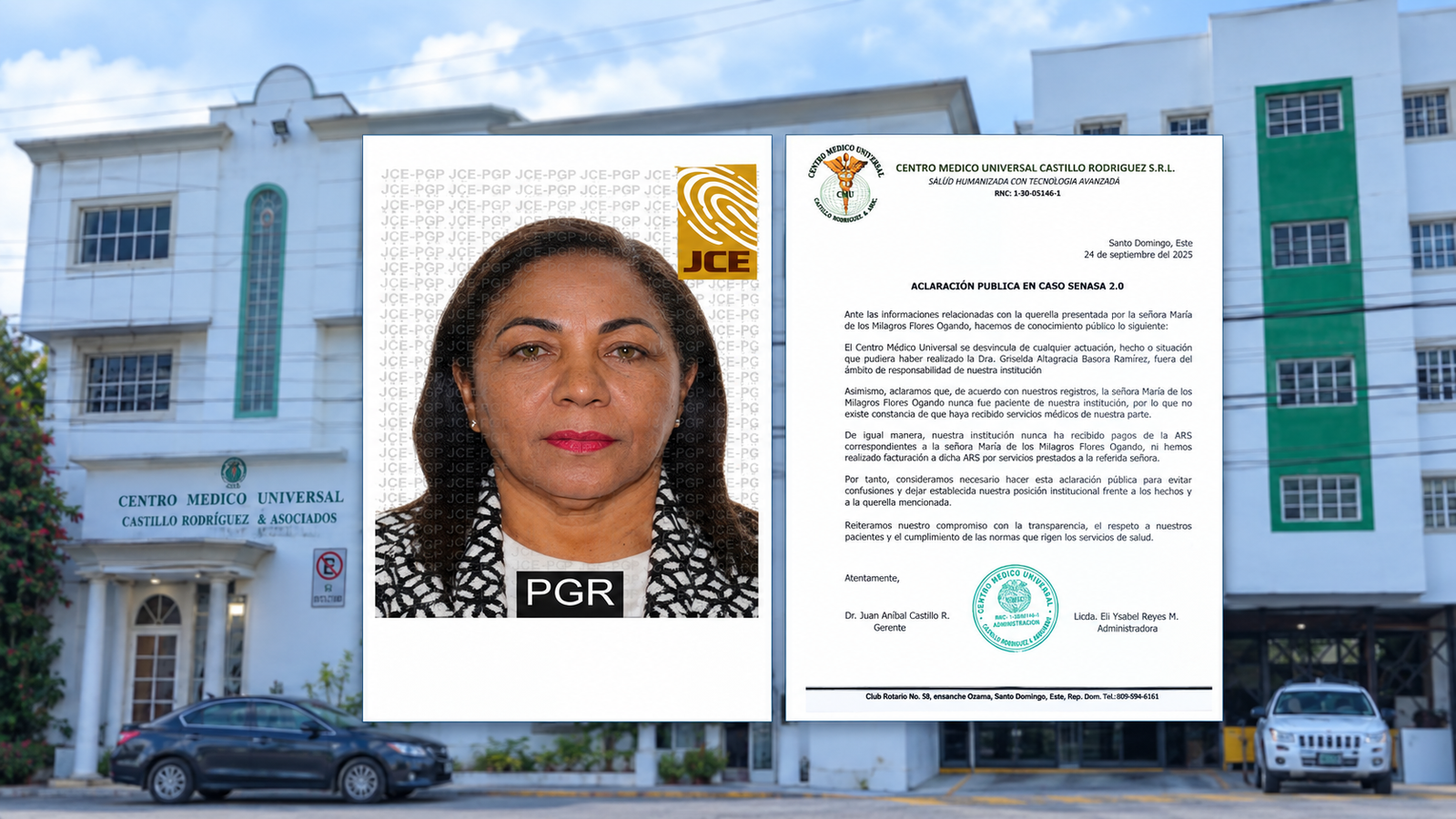 Centro Médico Universal se desvincula de acusación sobre fraude contra doctora de su Staff en caso SeNaSa 2.0