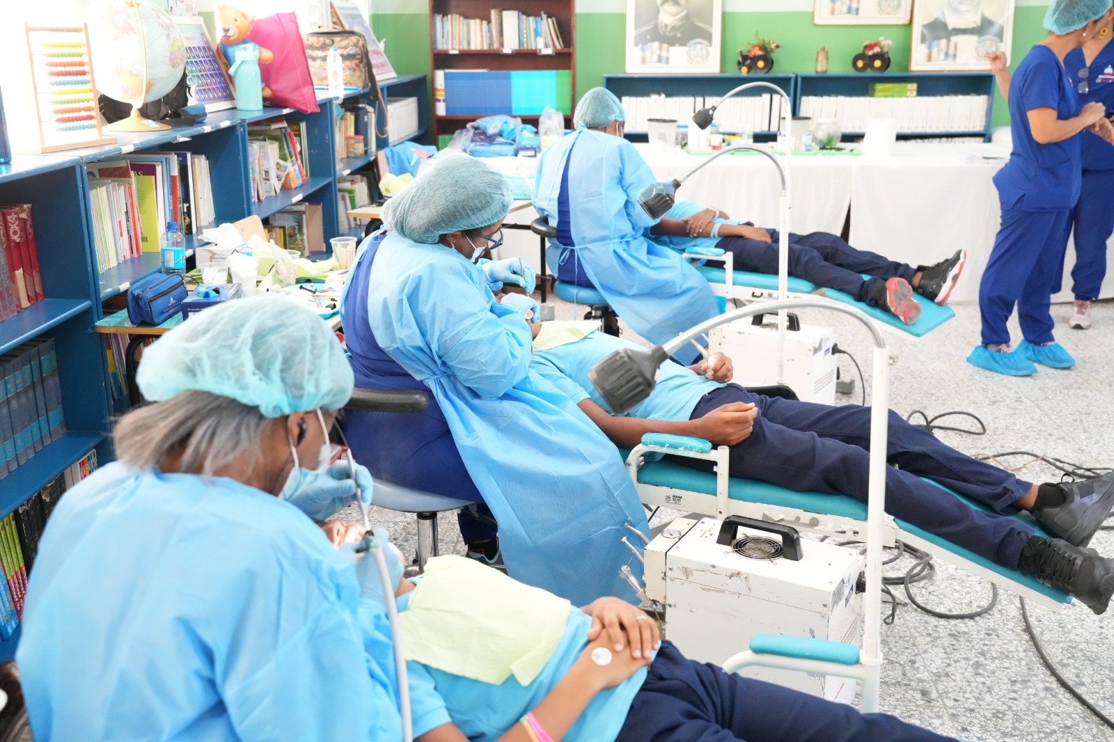 INABIE beneficia a más de 600 estudiantes de Dajabón en jornada de salud integral