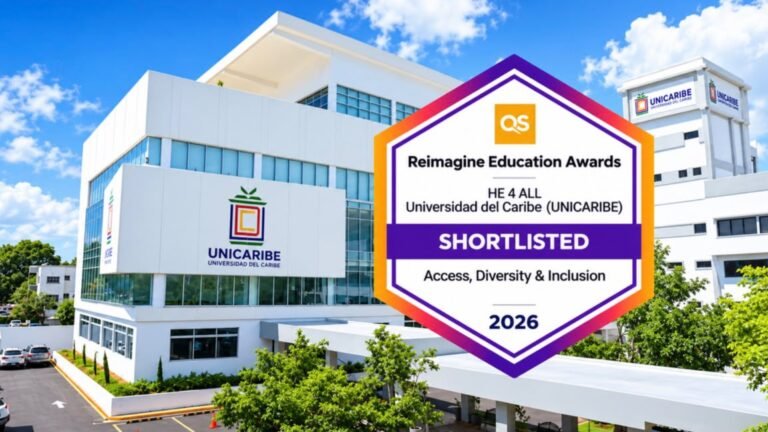 UNICARIBE entra a QS Reimagine Education Awards 2026 con su modelo de Educación Superior inclusivo