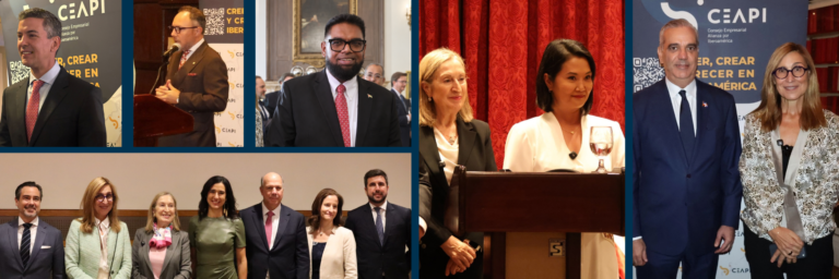 Cinco presidentes iberoamericanos comparten con empresarios de CEAPI sus estrategias de crecimiento económico