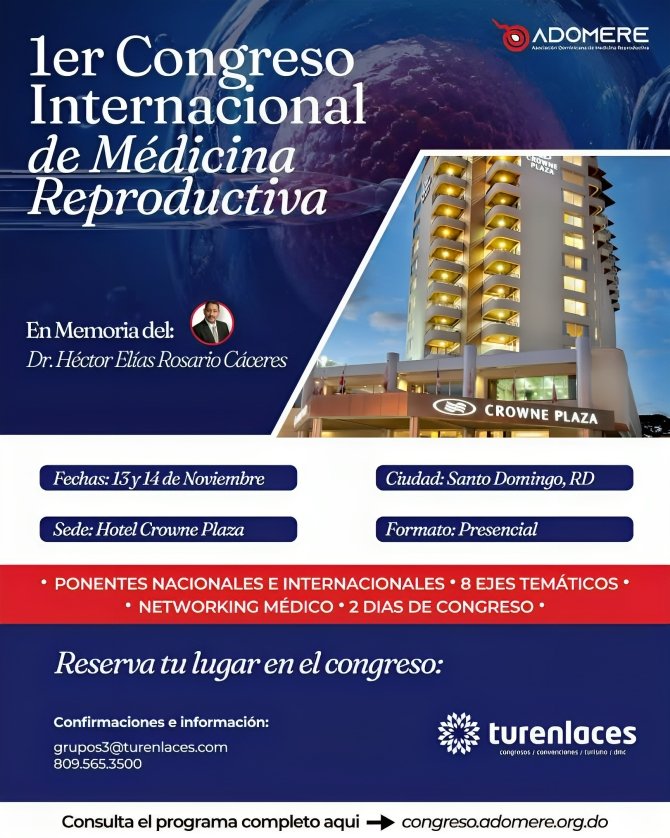 ADOMERE consolida su Primer Congreso con destacados conferencistas internacionales y un sólido apoyo de la industria farmacéutica