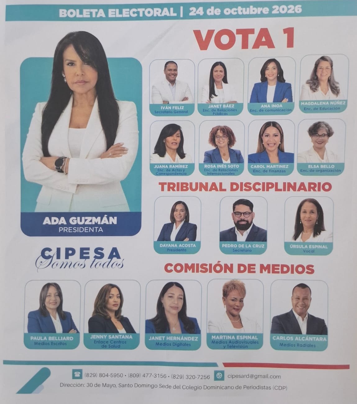 Reporteros de Salud acuden masivamente a votar para elegir nueva directiva de Cipesa