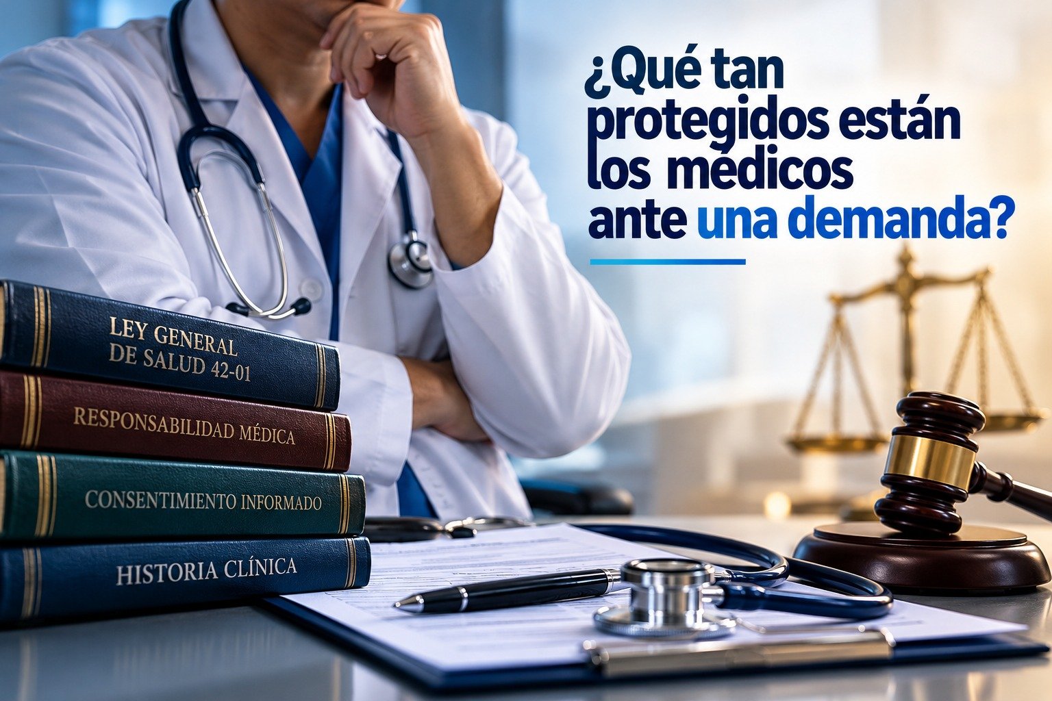 ¿Qué tan protegidos están los médicos ante una demanda?